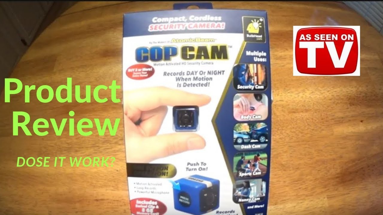 Cop Cam Dash Cam By Atomic Beam Camera Review Youtube