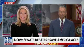 Thune Joins Martha MacCallum on Fox News