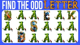 Find The ODD One Out - Letters Edition ✅ Easy, Medium, Hard - 29 levels