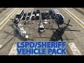 MAXIMUM POLICE/SHERIFF LORE FRIENDLY/ NON BADGE VEHICLE PACK - FIVEM GTA V