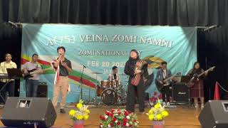 Zogam ah Lia leh tang te ~ Cover Kiimnu \u0026 Lian Sang|| Zomi năm ni 2023