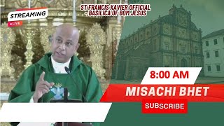 8 AM - Konkani Mass | Sadea Kallacho Sovo Aitar | Basilica of Bom Jesus | 16 February 2025