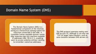 IMAPS and DNS audio