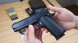 Blank Gun KUZEY 911SX Kimber ลํากล้อง 4 นิ้ว สีดำ แบลงค์กัน