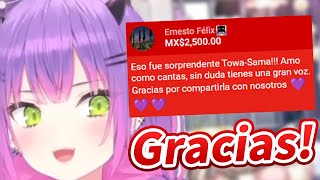 Towa tries to speak Spanish very fluently [Hololive/Eng sub]