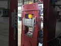 50T press with two speed operation and hard stop upgrades