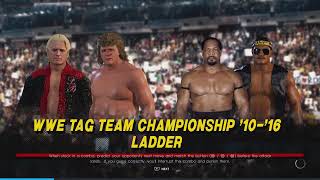 In This Very Ring on YouTube! Tag Team Ladder match for the WWE Tag Team Championship