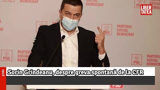 Sorin Grindeanu, despre greva spontană de la CFR: „Dacă am mări cu 10% salariile în acest...\