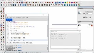 Ruby for SketchUp | Create extension break line with Ruby script for SketchUp