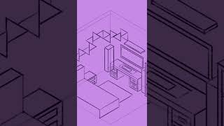 My isometric room #procreate #isometric #ilustração #art #design #drawing