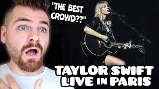 First Time REACTING to Taylor Swift "LIVE FROM PARIS" | PART 1 | REACTION!