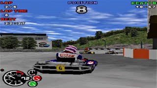 Formula Karts : Special Edition (1997) SEGA Saturn Gameplay in HD (SSF)