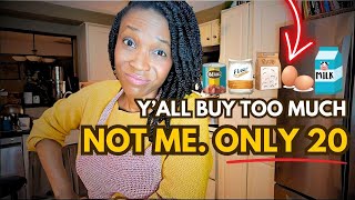 Only Buy These 20 Groceries (And Stop Wasting Money on the Rest)