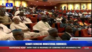 Ministerial Screening: Senate Drills Fmr. Lagos State Governor, Fashola Pt. 4 14/10/15