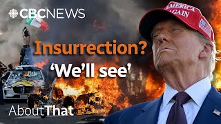 Protests, tariffs, borders: Why Trump says everything is an emergency | About That