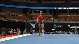 Lauren Little - Floor Exercise - 2017 P\u0026G Championships - Junior Women - Day 1