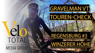 GRAVELMAN VT #3: Touren-Check - Regensburg - Aussichtspunkt Winzerer Höhe | GRAVEL BIKE VLOG - TOUR