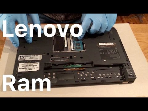 How to Upgrade RAM in a Lenovo ThinkPad