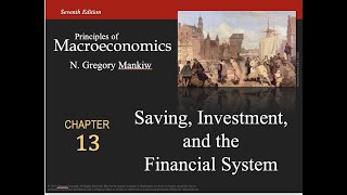 EC233 Principles of Macroeconomics- CH 13 - Savings, Investment and the Financial Systems - Part 1