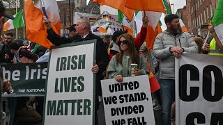 ‘Ireland just wants to be Irish’: Thousands rally against immigration