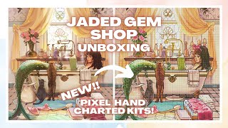 New Product!! Pixel (Hand) Charted Kits from Jaded Gem Shop! 
