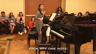 Piano Master Class: Dr. Janice Park & Evan Le (7 years 2 months)