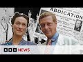 Royal crisis: The shocking moment King Edward VIII announced his abdication to the nation | BBC News