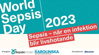 World Sepsis Day på Nya Karolinska 15 september 2023