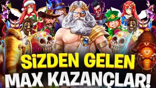 🍭SİZDEN GELENLER🍭SİZDEN GELEN KARIŞIK SLOT OYUNLARI 5 🍭| gates of olympus 1000 #slotoyunları #casino