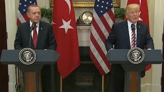 President Trump on "strategic partnership" with Turkey