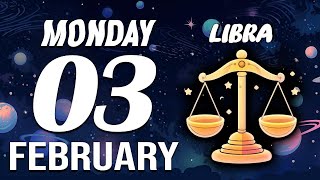 LIBRA ♎ Daily HOROSCOPE ❤ February 03, 2025 🔮 LAST-MINUTE SURPRISE❗️ YOU’LL GO FROM 0 TO 100🔥