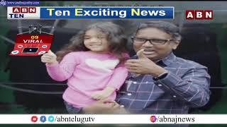 Viral: Hero Allu Arjun Full Enjoying With Her Daughter Acting In Movie Set || ABN Telugu