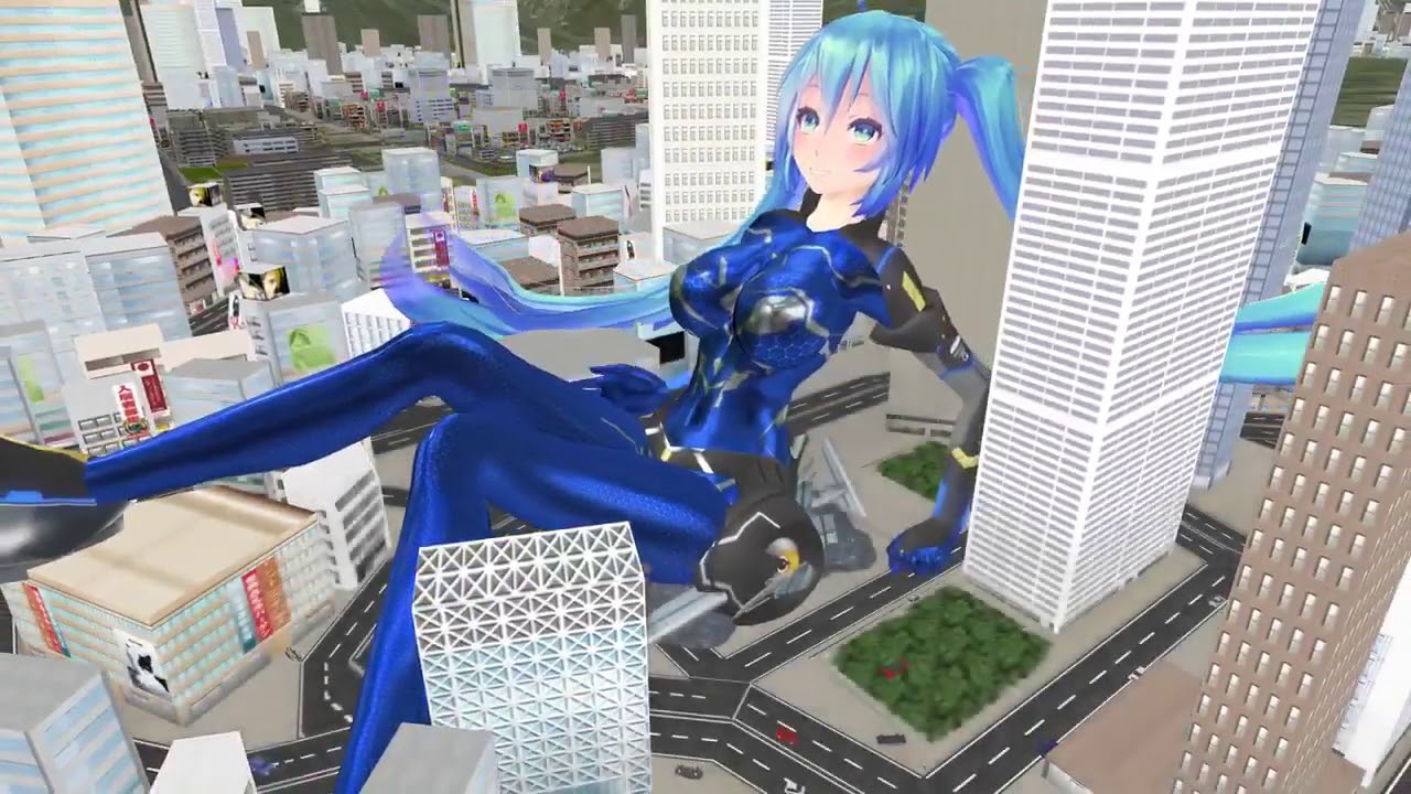 Battle Of Tokyo Animation Giantess Mmd Postgray Battle Of Tokyo Animation Giantess Mmd Postgray