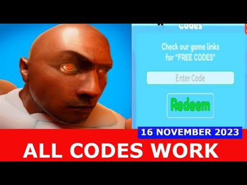 *ALL CODES WORK* Don't Make The Rock Angry ROBLOX NOVEMBER 16, 2023
