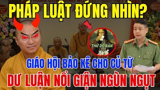 Chấn Động! Pháp Luật ‘Đứng Nhìn’ – Giáo Hội Bảo Kê Cho Thích Củ Từ?