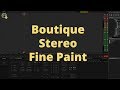 Mistika Boutique stereo fine paint