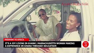 African American Woman Making A Difference In Ghana Through Education