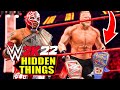 WWE 2K22 *NEW* Hidden Things! Secret UNLOCKS, DLC, Double Title Feature & More You Might Not Know