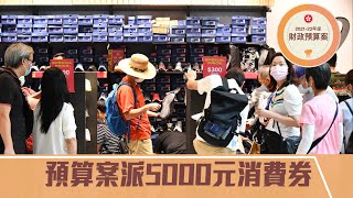 向18歲以上港人及新來港人士 分期派5000元電子消費券