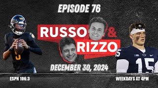 FALCONS WILL REGRET NOT HIRING BELICHICK | Russo \u0026 Rizzo | Ep. 76 | 12-30-24