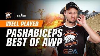 WELL PLAYED | pashaBiceps best AWP kills in 2017