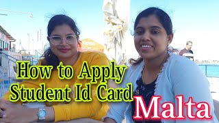 How to Apply Students I'd Card Malta/ Nursing Registration steps..