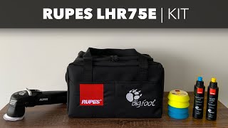 Everything Inside The Rupes LHR75E Kit