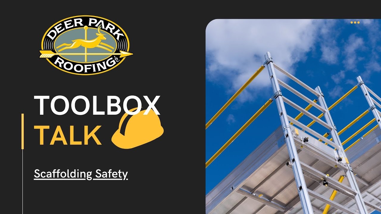 Toolbox Talk Scaffolding Safety Youtube