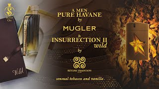 A MEN PURE HAVANE by MUGLER | INSURRECTION II WILD by Reyane Tradition | sensual tobacco vanilla