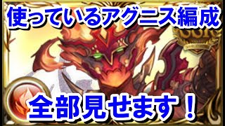 ランク300が実際に使っているアグニス編成を全てお見せします 【ゆっくり解説】【グラブル】