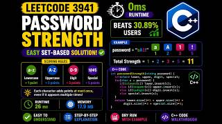 Can You Calculate Password Strength? 🔥 | LeetCode 3941