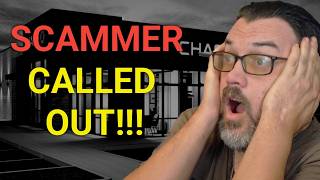 Scammer Gets Called Out On LIE!!!
