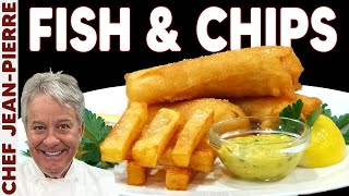 Homemade Fish & Chips with a Professional | Chef Jean-Pierre