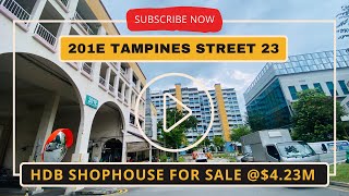 HDB SHOPHOUSE Secrets Finally Revealed at 201E Tampines Street 23!